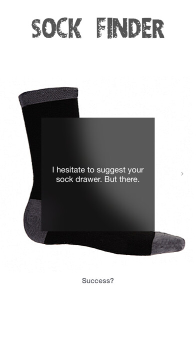 Emulate iPhone app Sock Finder using MyAndroid Emulate iPhone app Sock Finder using MyAndroid