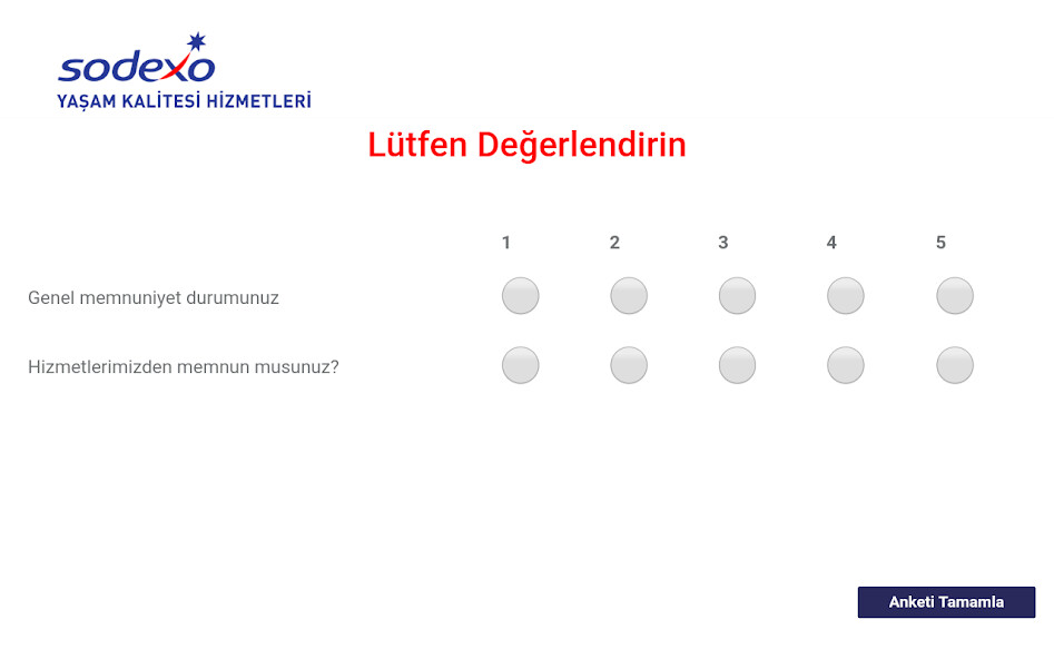 Run android online APK Sodexo Anket from MyAndroid or emulate Sodexo Anket using MyAndroid