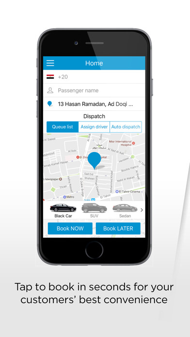 Emulate iPhone app SODIC Ride mDispatcher using MyAndroid