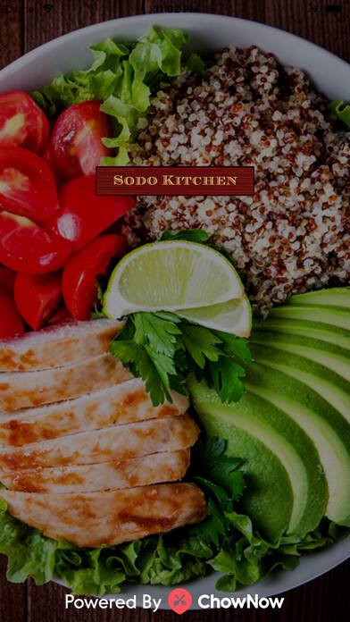 Emulate iPhone app Sodo Kitchen using MyAndroid