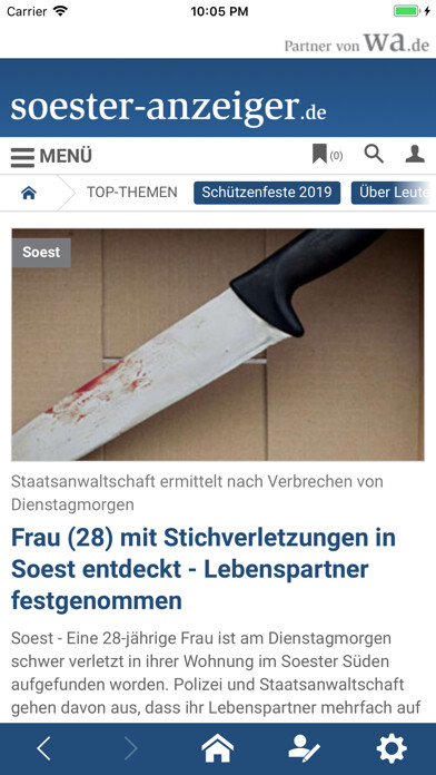 Emulate iPhone app soester-anzeiger.de using MyAndroid Emulate iPhone app soester-anzeiger.de using MyAndroid