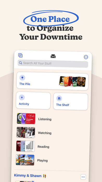 Emulate iPhone app Sofa: Downtime Organizer using MyAndroid Emulate iPhone app Sofa: Downtime Organizer using MyAndroid