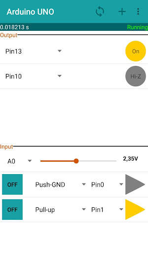 Run android online APK SOFIA - Arduino Simulator from MyAndroid or emulate SOFIA - Arduino Simulator using MyAndroid