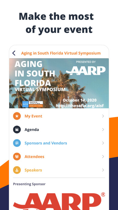 Emulate iPhone app SoFIA Events using MyAndroid