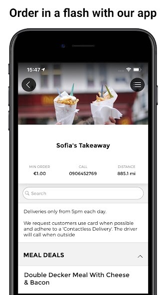 Emulate Android APK Sofias Takeaway Longford