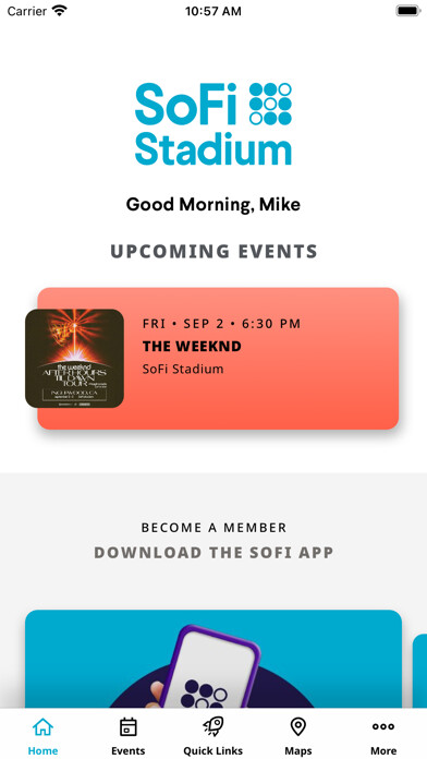 Emulate iPhone app SoFi Stadium using MyAndroid Emulate iPhone app SoFi Stadium using MyAndroid