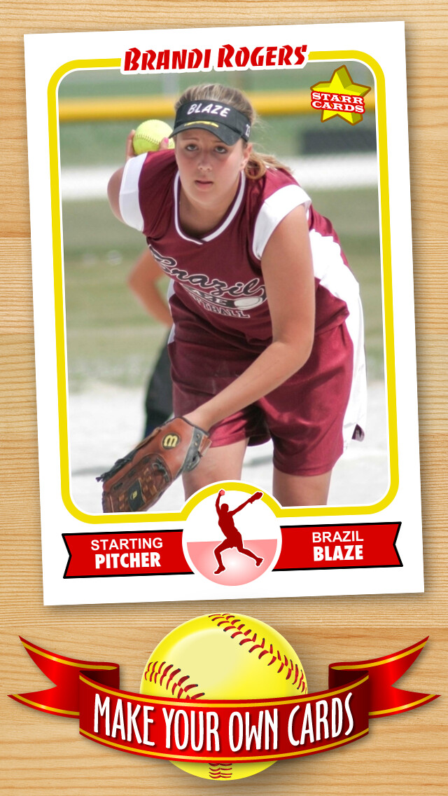 Emulate iPhone app Softball Card Maker - Make Your Own Custom Softball Cards with Starr Cards using MyAndroid Emulate iPhone app Softball Card Maker - Make Your Own Custom Softball Cards with Starr Cards using MyAndroid