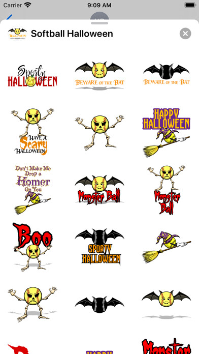 Emulate iPhone app Softball Halloween using MyAndroid Emulate iPhone app Softball Halloween using MyAndroid