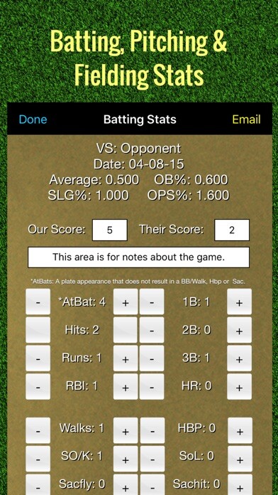 Emulate iPhone app Softball Stats Tracker Pro using MyAndroid Emulate iPhone app Softball Stats Tracker Pro using MyAndroid