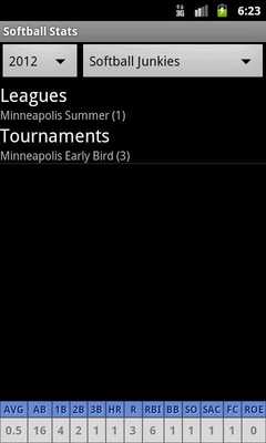 Emulate Android APK Softball Stats Tracker Emulate Android APK Softball Stats Tracker