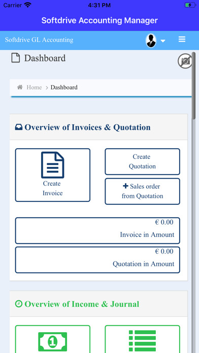 Run android online APK SoftDrive Accounting Manager from MyAndroid or emulate SoftDrive Accounting Manager using MyAndroid
