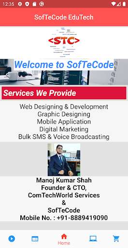 Run android online APK SofTeCode from MyAndroid or emulate SofTeCode using MyAndroid