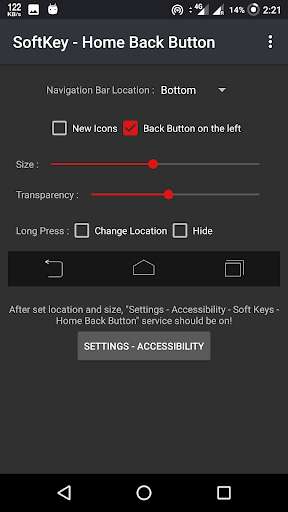 Run android online APK SoftKey - Home Back Button from MyAndroid or emulate SoftKey - Home Back Button using MyAndroid