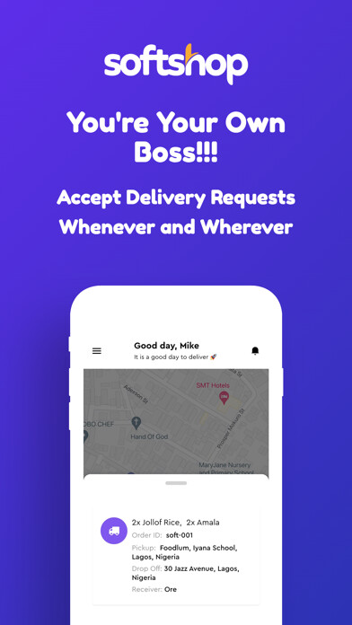 Emulate iPhone app SoftShop Delivery App using MyAndroid Emulate iPhone app SoftShop Delivery App using MyAndroid