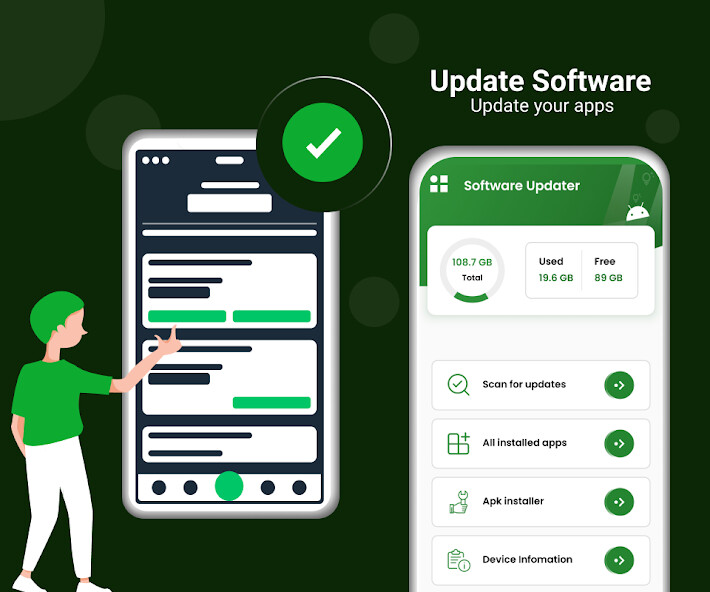 Run android online APK Software Update Latest Version from MyAndroid or emulate Software Update Latest Version using MyAndroid