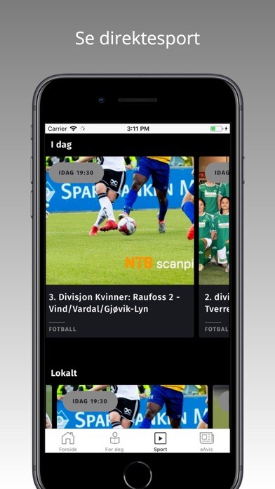 Emulate iPhone app Sogn Avis using MyAndroid