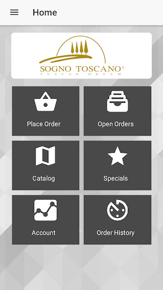 Emulate iPhone app Sogno Toscano - Food Service using MyAndroid Emulate iPhone app Sogno Toscano - Food Service using MyAndroid