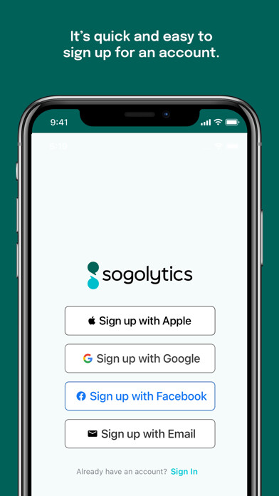 Emulate iPhone app Sogolytics using MyAndroid Emulate iPhone app Sogolytics using MyAndroid
