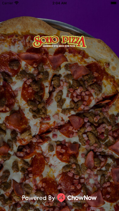 Emulate iPhone app SoHo Pizza using MyAndroid Emulate iPhone app SoHo Pizza using MyAndroid