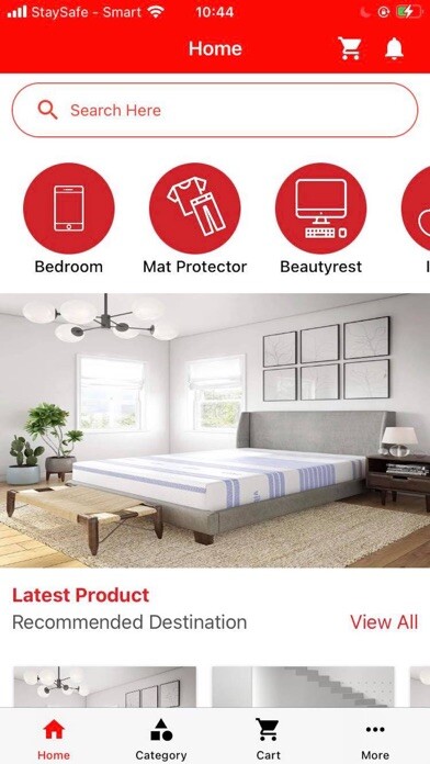 Emulate iPhone app Sok Heng Furniture using MyAndroid