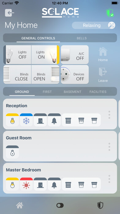 Emulate iPhone app Solace Home using MyAndroid