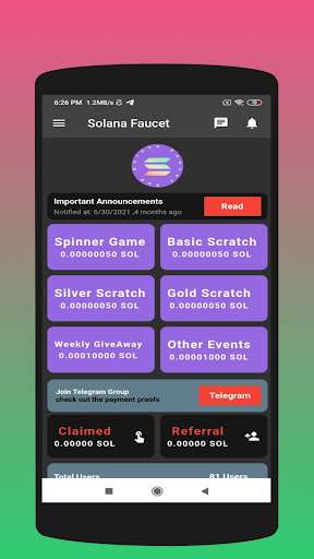 Run android online APK Solana Faucet- sol faucet from MyAndroid or emulate Solana Faucet- sol faucet using MyAndroid Run android online APK Solana Faucet- sol faucet from MyAndroid or emulate Solana Faucet- sol faucet using MyAndroid