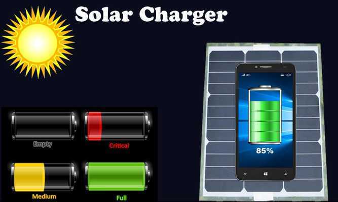 Emulate Android APK Solar Battery Charger For  Mobile  Prank