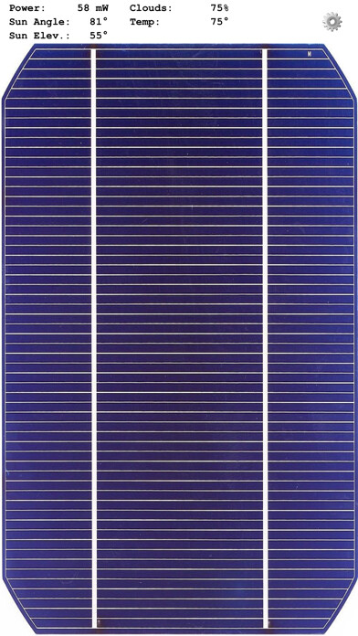 Emulate iPhone app Solar Cell Simulator using MyAndroid Emulate iPhone app Solar Cell Simulator using MyAndroid