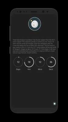 Emulate Android APK SOLAR ECLIPSE COUNTDOWN 2017