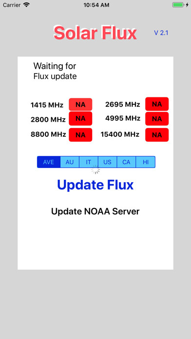 Emulate iPhone app Solar Flux NOAA using MyAndroid Emulate iPhone app Solar Flux NOAA using MyAndroid