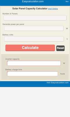 Emulate Android APK Solar Panel Capacity Emulate Android APK Solar Panel Capacity