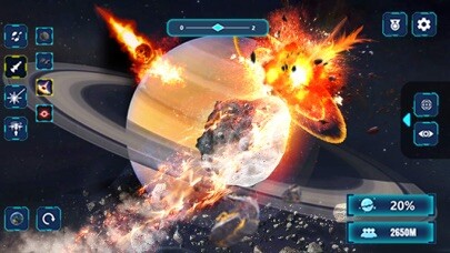 Emulate iPhone app Solar Planet Smash Simulator using MyAndroid Emulate iPhone app Solar Planet Smash Simulator using MyAndroid