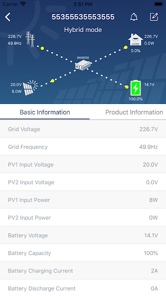Emulate Android APK Solar Power