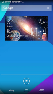 Emulate Android APK Solar System1 weather widget Emulate Android APK Solar System1 weather widget