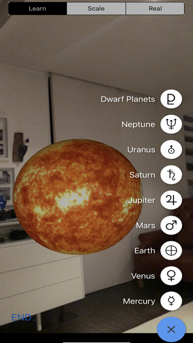 Emulate iPhone app Solar System - AR View using MyAndroid Emulate iPhone app Solar System - AR View using MyAndroid