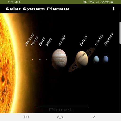 Run android online APK Solar System Planets from MyAndroid or emulate Solar System Planets using MyAndroid