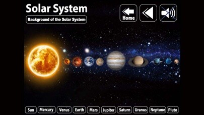 Emulate iPhone app Solar System with Narration Lite using MyAndroid