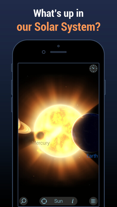 Emulate iPhone app Solar Walk Lite - Planetarium using MyAndroid