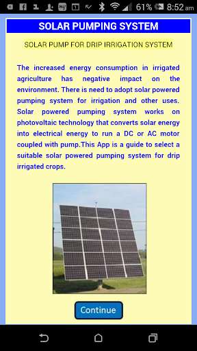 Run android online APK SOLAR WATER PUMPS from MyAndroid or emulate SOLAR WATER PUMPS using MyAndroid Run android online APK SOLAR WATER PUMPS from MyAndroid or emulate SOLAR WATER PUMPS using MyAndroid