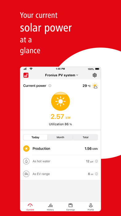 Emulate iPhone app Solar.web using MyAndroid