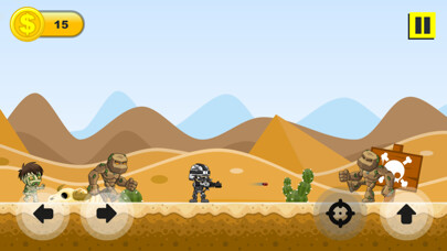 Emulate iPhone app Soldier 2D: Metal Shooter using MyAndroid