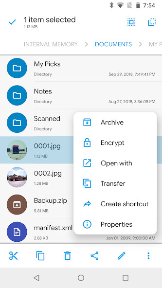 Run android online APK Solid Explorer File Manager from MyAndroid or emulate Solid Explorer File Manager using MyAndroid