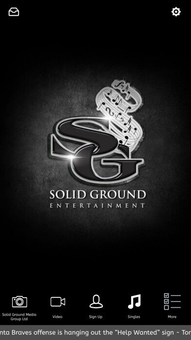 Emulate iPhone app Solid Ground Entertainment using MyAndroid