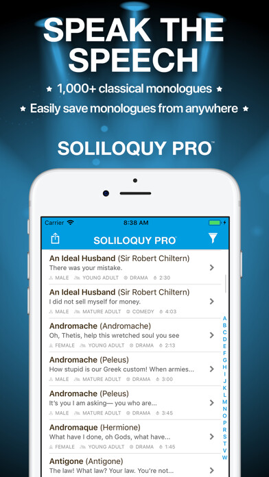 Emulate iPhone app Soliloquy Pro using MyAndroid Emulate iPhone app Soliloquy Pro using MyAndroid