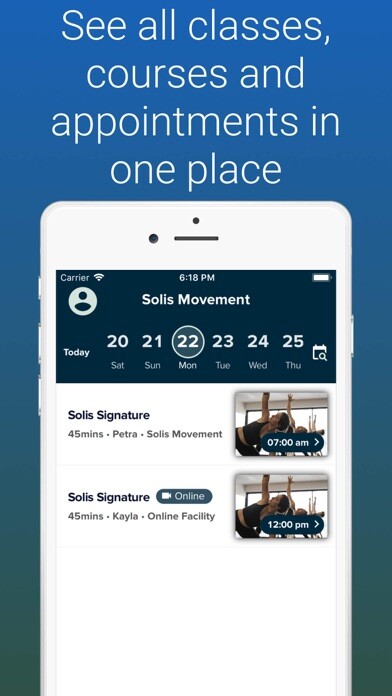 Emulate iPhone app Solis Movement TO using MyAndroid