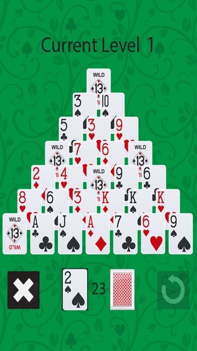 Emulate iPhone app Solitaire 13 Classic using MyAndroid