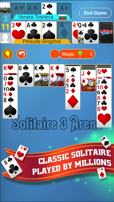 Emulate iPhone app Solitaire 3 Arena using MyAndroid Emulate iPhone app Solitaire 3 Arena using MyAndroid