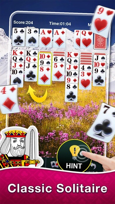 Emulate iPhone app Solitaire-Brain Training using MyAndroid