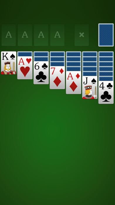 Emulate iPhone app Solitaire by Solebon using MyAndroid