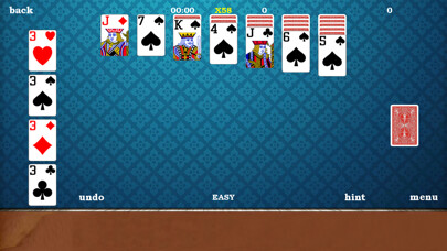 Emulate iPhone app Solitaire Classic Free HD using MyAndroid